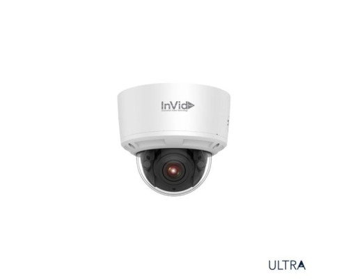 InVid ULT-P5DRXIRM2812 5 Megapixel Network IR Outdoor Dome Camera, 2.8-12mm Lens