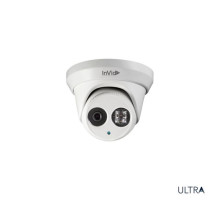 InVid ULT-P5TXIR28N 5 Megapixel Day/Night Outdoor IR Turret Camera, 2.8mm Lens