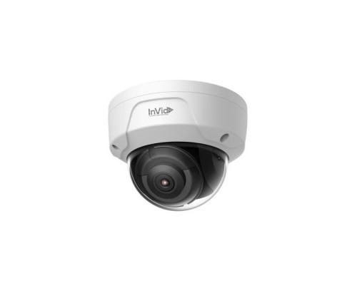 InVid ULT-P8DRIR28 8 Megapixel 4K Network IR Outdoor Dome Camera, 2.8mm Lens