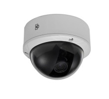 Interlogix UVD-IP-XP4DNR-VA2 540TVL UltraView IP XP4 WDR True Day/Night Rugged IR Dome Camera, 2.8 - 10mm Lens