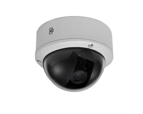 Interlogix UVD-IP-XP4DNR-VA2 540TVL UltraView IP XP4 WDR True Day/Night Rugged IR Dome Camera, 2.8 - 10mm Lens