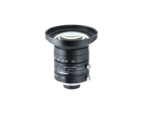 Computar V0828-MPY 1.1' 8mm f2.8, 12 megapixel Ultra low Distortion Lens