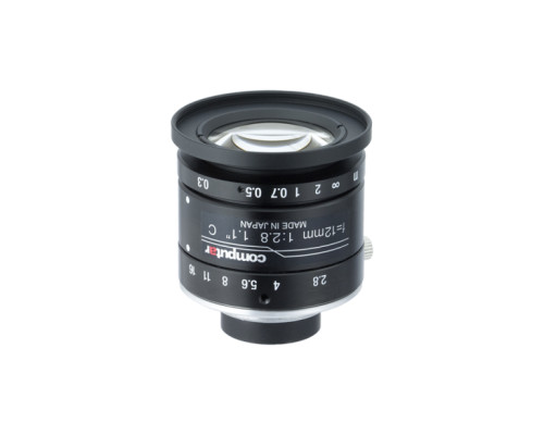 Computar V1228-MPY 1.1' 12mm f2.8, 12 megapixel Ultra low Distortion Lens