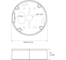 Bosch VDA-70112-SMB Surface Mount Box