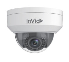 InVid VIS-P4DRIR28 4 Megapixel IP Plug & Play Outdoor IR Dome Camera, 2.8mm Lens