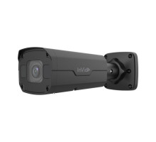 InVid VIS-P5BXIRA27135NHB 5 Megapixel IP Plug & Play Outdoor IR Bullet Camera with 2.7-13.5mm Lens, Black Housing