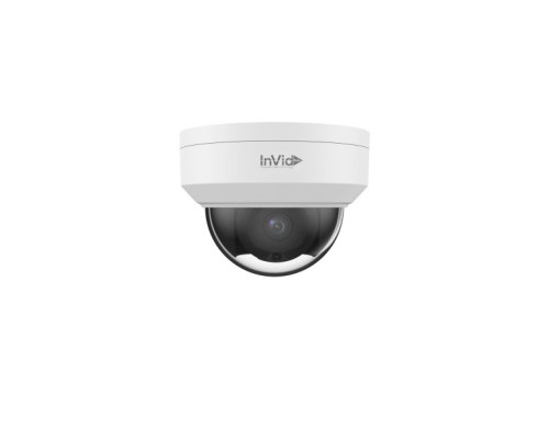 InVid VIS-P5DRIR28NH 5 Megapixel IP Plug & Play Outdoor IR Dome Camera with 2.8mm Lens