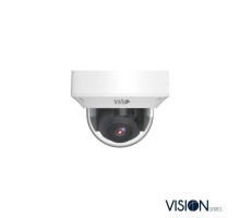 InVid VIS-P5DRXIRA27135 5 Megapixel IP Plug & Play Outdoor IR Dome Camera, 2.7-13.5mm Lens