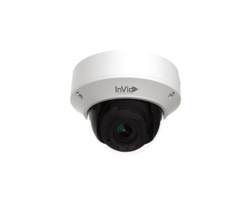 InVid VIS-P5DRXIRA27135NH 5 Megapixel IP Plug & Play Outdoor IR Dome Camera with 2.7-13.5mm Lens