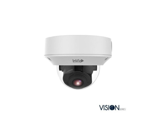 InVid VIS-P5DRXIRA2812LC 5 Megapixel Network Outdoor IR Dome Camera, 2.8-12mm Lens