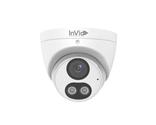 Invid VIS-P5TXIR28NH-AIWL 5 Megapixel IP Plug & Play Outdoor IR Turret Dome Camera with 2.8mm Lens