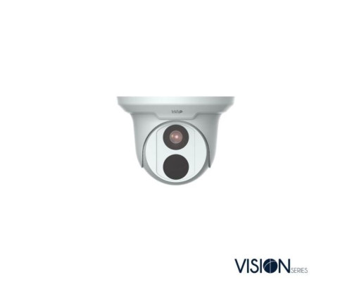 InVid VIS-P5TXIR4 5 Megapixel IP Plug & Play Outdoor IR Dome Camera, 4mm Lens