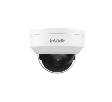 InVid VIS-P8DRIR28NH 8 Megapixel IP Plug & Play Outdoor IR Dome Camera with 2.8mm Lens