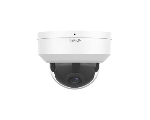 InVid VIS-P8DRIR28NH-LC 8 Megapixel Network IR Outdoor Dome Camera with 2.8mm Lens