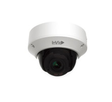 InVid VIS-P8DRXIRA2812NH 8 Megapixel IP Plug & Play Outdoor IR Dome Camera with 2.8-12mm Lens