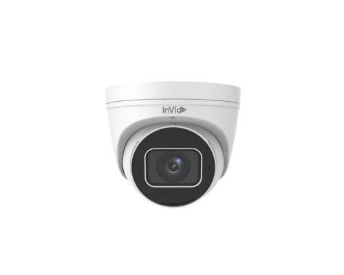 InVid VIS-P8TXIRA2812NH 8 Megapixel IP Plug & Play Outdoor IR Dome Camera, 2.8-12mm Lens - NDAA Compliant