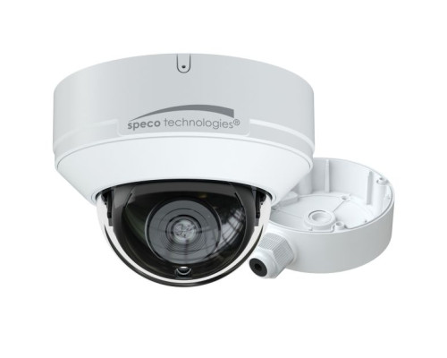 Speco VLD9 2 Megapixel HD-TVI Dome Camera IR 2.8mm Lens, Included Junction Box, White