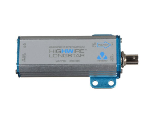 Veracity VLS-1P-BC HIGHWIRE Long-Range POE over Coax Base Unit