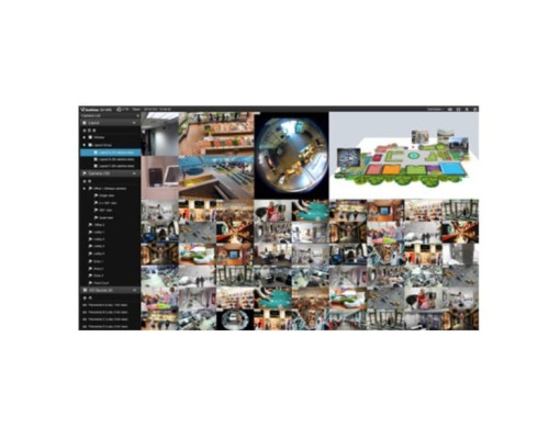 Geovision VR-VMS0000-0022 GV-VMS022-VR Software License VR-VMS for 32CHs Platform with 3rd party IP cameras 22 ch