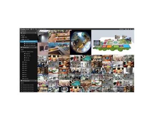 Geovision VR-VMS0000-0028 GV-VMS028-VR Software LicenseVR-VMS for 32CHs Platform with 3rd party IP cameras 28 ch