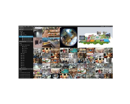 Geovision VR-VMS0000-0032 GV-VMS032-VR Software License VR-VMS for 32CHs Platform with 3rd party IP cameras 32 ch