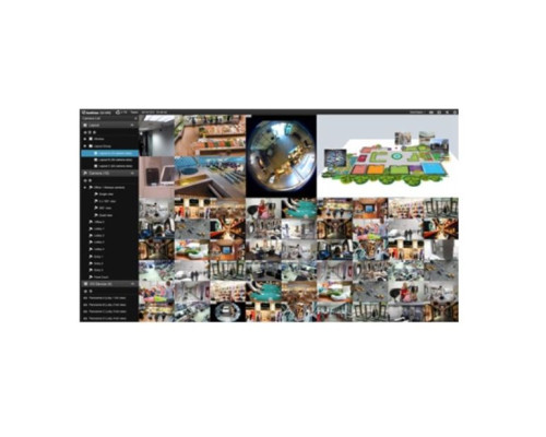 Geovision VR-VMSP064-0001 GV-VMSPRO001-VR Software License VR-VMS Pro for Geovision 64CHs Platform with 3rd party IP cameras 1 ch