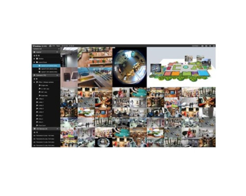 Geovision VR-VMSP064-0006 GV-VMSPRO006-VR Software License VR-VMS Pro for 64CHs Platform with 3rd party IP cameras 6 ch