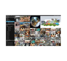 Geovision VR-VMSP064-0010 GV-VMSPRO010-VR Software License VR-VMS Pro for 64CHs Platform with 3rd party IP cameras 10 ch