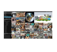 Geovision VR-VMSP064-0018 GV-VMSPRO018-VR Software License VR-VMS Pro for 64CHs Platform with 3rd party IP cameras 18 ch