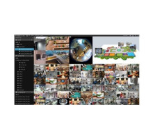 Geovision VR-VMSP064-0030 GV-VMSPRO030-VR Software License VR-VMS Pro for 64CHs Platform with 3rd party IP cameras 30 ch