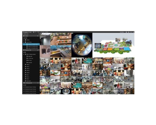 Geovision VR-VMSP064-0030 GV-VMSPRO030-VR Software License VR-VMS Pro for 64CHs Platform with 3rd party IP cameras 30 ch