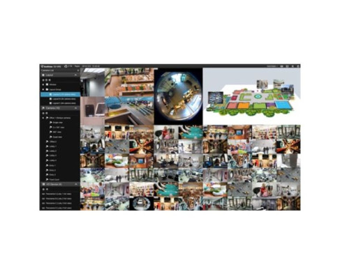 Geovision VR-VMSP064-0032 GV-VMSPRO032-VR Software License VR-VMS Pro for 64CHs Platform with 3rd party IP cameras 32 ch