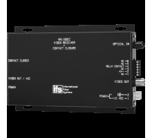 Interlogix VR1100CC Video Receiver - AGC MM with Contact Closure