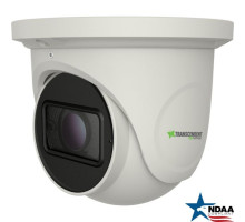 Vitek VTC-TNT4RMA4 4 Megapixel Network Outdoor IR Dome Camera with 2.8-12mm Lens, Ivory