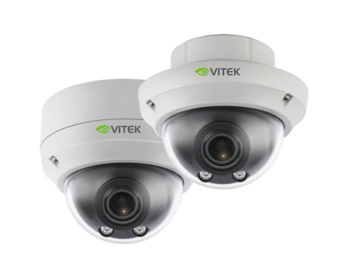 Vitek VTD-MV5NZ212P 5 Megapixel True Day/Night Indoor/Outdoor Network IP Dome Camera, 2.7-12mm Lens