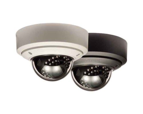 Vitek VTD-MVP1850-L35 Outdoor Vandal-Resistant IR(35) Mighty Dome Camera, 18-50mm Lens, Ivory