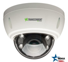 Vitek VTD-T4D6HR5MD 5 Megapixel Indoor/Outdoor 4-in-1 HD-TVI/AHD/CVI/CVBS Vandal Dome Camera, 2.8-12mm Lens