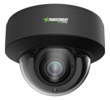 Vitek VTD-TND4RMA4B 4 Megapixel Network Outdoor IR Dome Camera with 2.8-12mm Lens, Charcoal