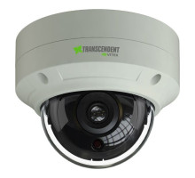 Vitek VTD-TND5RFEA-2 Transcendent Series 5 MP Indoor/Outdoor IR Network Vandal Dome Camera with 2.8mm Lens, White