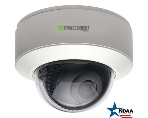 Vitek VTD-TND8RFEA-2 8 Megapixel Network IR Outdoor Vandal Dome Camera with 2.8mm Lens