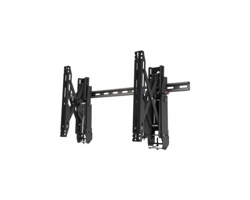 Crimson VWG3U Unistrut Video Wall Mount with 8 Alignment Points and Push-In / Pop-Out Technology, Black