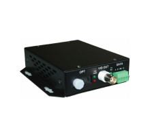 Veilux VX-FD1013TS 1 Channel Digital Video Transmitter, 1 Bi-Directional Data Channel, Single-Mode, 3km