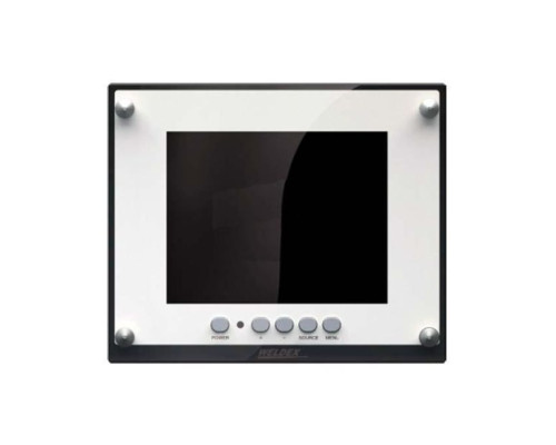 Weldex WDL-6400MFM 6.4-inch Industrial LCD Flush Mount Color Monitor