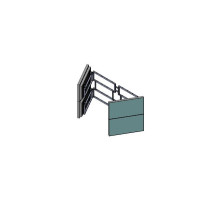 Orion WSD Swing Out Door Video Wall Mount