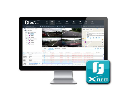 Everfocus XFleet1020SW XFleet Software, 1 Year Subscription, Up To 20 Vehicles