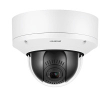 Hanwha Vision XND-6081VZ 2 Megapixel Vandal-Resistant Indoor Network Dome PTRZ Camera, 2.8 -12mm Lens