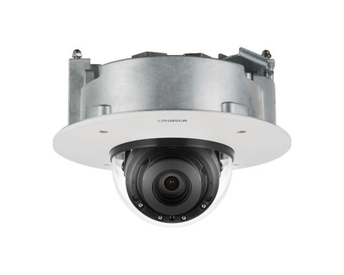 Hanwha Vision XND-8081RF 5 Megapixel Outdoor Flush Mount IR Network Dome Camera, 3.6-9.4mm Lens