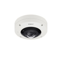 Hanwha Vision XNF-9010RVM 12 Megapixel 360° Outdoor IR Fisheye Camera, Mobile Exclusive, 1.08mm Lens