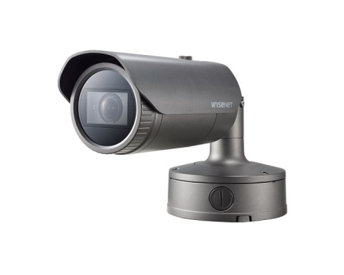 Hanwha Vision XNO-8082R 6 Megapixel Outdoor Network IR Bullet Camera, 2.8-8.4mm Lens