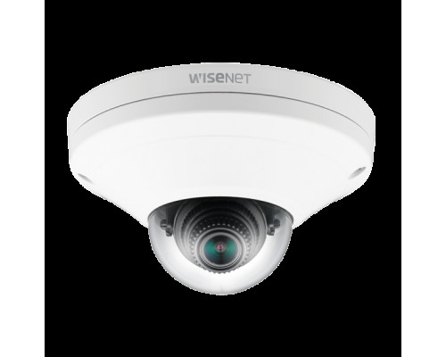 Hanwha Vision XNV-6011W X Series 2 Megapixel Vandal Network Dome Camera, 2.8mm Lens, White